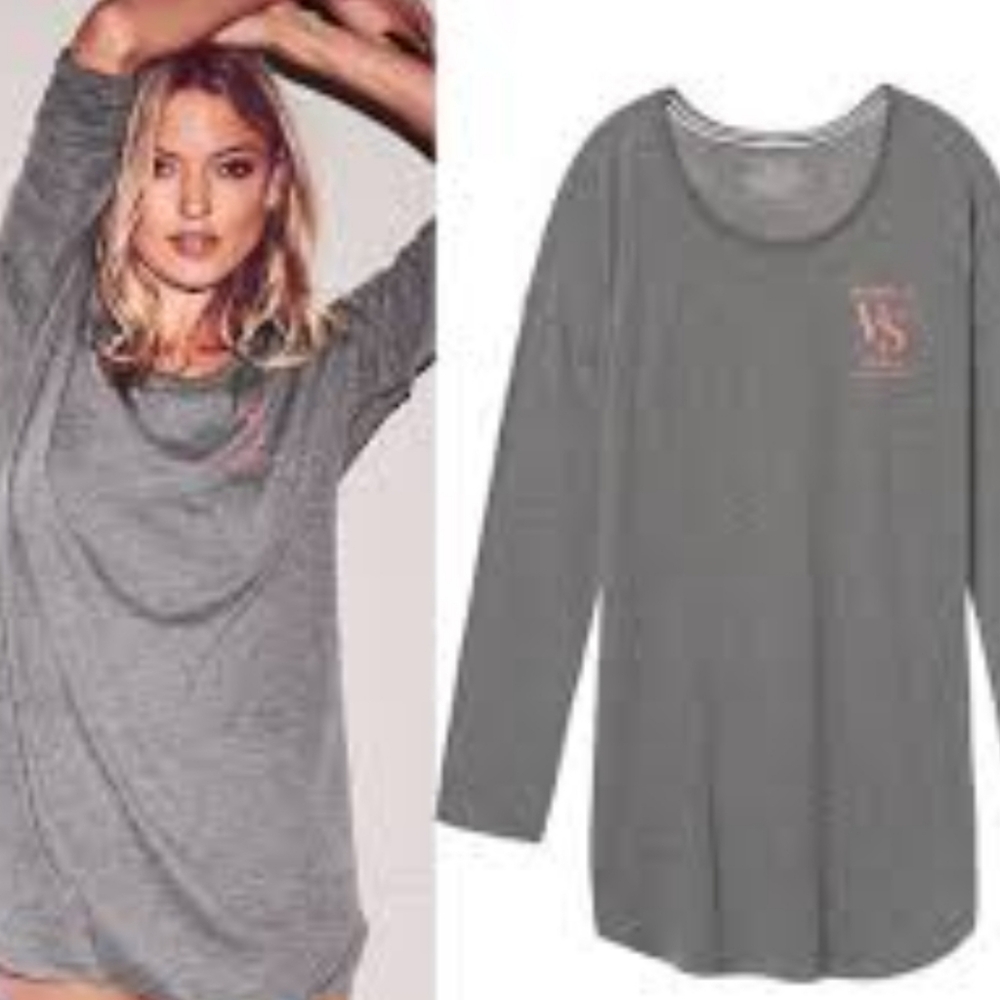 Victoria's Secret Pajama Forever An Angel Sleep Tee Sleepshirt.